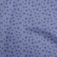 thumbnail image 1 of oneOone Viscose Chiffon Medium Blue Fabric Tropical Sewing Material Print Fabric By The Yard 42 Inch Wide, 1 of 5