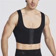 thumbnail image 4 of Baohd Men Chest Shape Vests Male Control Breast Gynecomastia Professional Tank Top Correct Corset Compressing Compression No.1, 4 of 8