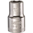 thumbnail image 1 of Stanley Tools 227894 12mm 6 Point Socket - 0.5 in. Drive, 1 of 1