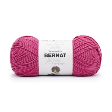 Bernat® Softee® Cotton™ Yarn, Cotton Blend #3 Light, 4.2oz/120g, 254 Yards