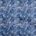 thumbnail image 1 of oneOone Rayon Medium Blue Fabric Abstract Floral Sewing Craft Projects Fabric Prints By Yard 56 Inch Wide, 1 of 4