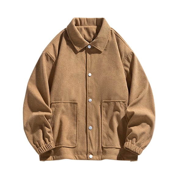 Men's Hooded Jacket Lightweight Windbreaker; Casual Loose Fit Long Sleeve Polyester Coat with Zip Front; Outdoor Sport Coat for Spring Fall; Hiking Cycling Travel; Two Pockets Breathable