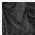 thumbnail image 4 of Soimoi Gray Cotton Voile Fabric Dry Branches Tree Decor Fabric Printed Yard 56 Inch Wide, 4 of 5