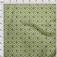 thumbnail image 3 of oneOone Rayon Light Green Fabric Texture & Triangle Geometric Dress Material Fabric Print Fabric By The Yard 56 Inch Wide, 3 of 5