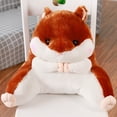 thumbnail image 3 of Hamster Reading Pillow With Arms For Kids Teens Adults Soft Backrest Support Bed Rest Chair Lumbar Comfort Cushion, 3 of 3