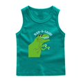 thumbnail image 1 of RXIRUCGD 2025 Vêtements d'Été pour Enfants Chemise de Base à Col Rond Sans Manches pour Garçons, 1 of 2