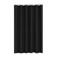 thumbnail image 1 of Plain Color Waterproof Polyester Shower Curtain, Thickened Bathroom Partition Curtain with Rust-Proof Grommets 48x72 Inch Lightweight & Odorless, 1 of 6