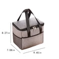 thumbnail image 3 of Rvkxad Insulated Lunch Bags for Men Women, Reusable Leakproof Lunch Box Cooler Tote for Picnic Beach, Lunch Bag Food Cooler, 3 of 7