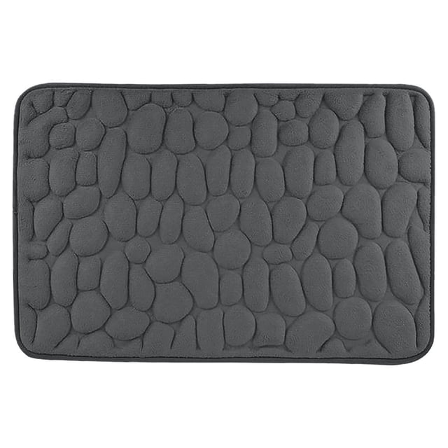 Jubipavy Area Rug 1pc Memory Foam Bath Rug Embossed Bathroom Mat Water Absorbent And Washable Bath Rugs, Non-Slip, Thick, Soft And Comfortable Carpet For Show