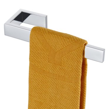 KOKOSIRI Hand Towel Bars Bathroom Towel Holder Wall Mounted Kitchen Towels Rack Bath Hardware Polished Chrome Stainless Steel, B3009CH