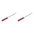 thumbnail image 1 of ZheElen Retractable Flagpole Compact And Lightweight Guiding And Displaying Banners red 2Set, 1 of 6