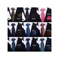 thumbnail image 3 of 1 Set Tie, Pocket Square And Cufflinks Set, Men's 8cm Polka Dot Necktie Suitable For Holidays, Weddings And Work, 3 of 4