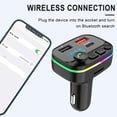 thumbnail image 4 of Birdeem Car Bluetooth 5.0 Wireless Handsfree Car Fm Transmitter Receiver Radio Mp3 Adapter Player 2 Usb+Pd Charger Kit, 4 of 12
