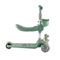 thumbnail image 4 of Trottinette à Pousser, Trottinette Pliante 3 en 1 à Hauteur Réglable, Trottinette à 3 Roues avec Roue Lumineuse pour Garçons Filles, 4 of 8