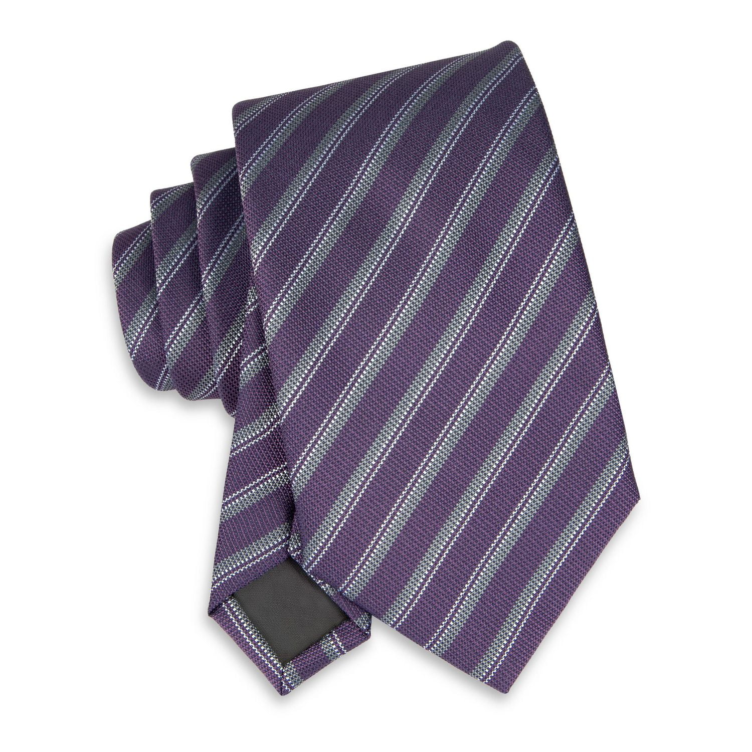 Cravate tissée à rayures classiques pour homme, Tailored Flex par Haggar