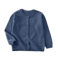 thumbnail image 2 of Cowsor Little Girl Knit Cardigan Sweater - Toddler Button Down School Uniforms Cardigan, 2 of 6