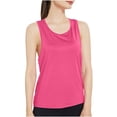 thumbnail image 2 of BLCHUNen Camisoles pour Femmes Col Rond Chandail Sans Manches Dos Ouvert Léger Extensible Décontracté Sport Actif Gym Blouses Tendance, 2 of 4