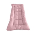 thumbnail image 1 of Pink Fiber Mattress Topper Foldable Mattress Pad Soft Bed Mattress Cover Washable Non-Slip Mattress Protector For Student Bed Guest Bed 90X200 Cm 35.4X78.7 Inch 3.31 Lbs, 1 of 6