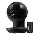 thumbnail image 1 of IRIS USA WOOZOO 3-Speed Oscillating Fan with Remote & Timer Free Standing Desktop Fan, 1 of 9