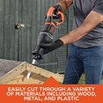 thumbnail image 3 of Black & Decker 274113 Corded Reciprocating Saw - 7A, 3 of 5