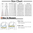 thumbnail image 2 of Comfort Bra on Clearance 3pc Ladies Comfortable Convenient Front Button Bra Breathable Easy Close Everyday Bra Plus Size Seamless Bralettes Cotton Bralette New Pinky S, 2 of 5