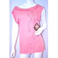 thumbnail image 1 of JUICY COUTURE Sugar SPARKLE Bow TOP Pink LOW BACK Cuffed Sleeves S, 1 of 2