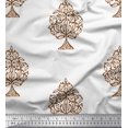 thumbnail image 1 of Soimoi Rayon Fabric Tree Block Fabric Prints by Yard 42 Inch Wide, 1 of 1