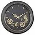 thumbnail image 3 of Yosemite 5130009 Metal Round Gear Clock, Black, 3 of 4