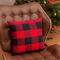 thumbnail image 3 of Fabstyles Buffalo Check 2 Piece 100% Cotton Cushion Set, 3 of 7