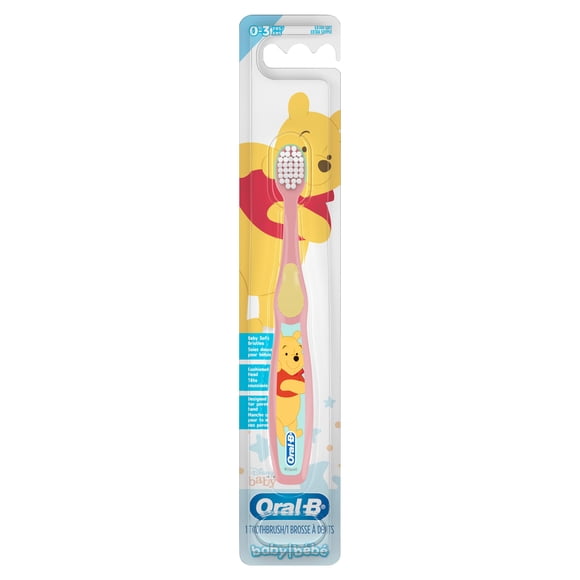 Oral-B Manual Training Toothbrush, Extra Soft, featuring Disney's Winnie the Pooh