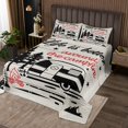 thumbnail image 2 of Erosebridal RV Car Coverlet Set King, Vibrant Sunflower Bedding Set, Happy Camping Decor,, 2 of 5