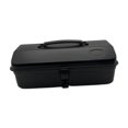 thumbnail image 1 of jinwen Portable Tool Box Car Hardware Repair Tool Storage Box Tool Case Household Solid Metal Locking Latch Sturdy Container Carrier Black, 1 of 9