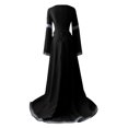 thumbnail image 5 of Medieval Dress for Women Renaissance Women Dress Fit Irregular Long Sleeve Cosplay Maxi Dress Maxi Dress Long Sleeve Renaissance Dress Women Long Sleeve Dress Maxi Dress Women, 5 of 5