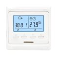 thumbnail image 1 of 230V Programmable Thermostat LCD Digital Water Heater Thermostat Household Temperature Controller 6 Time Period Programming 3A, 1 of 8
