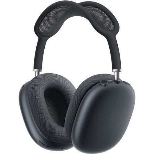 Refurbished (Excellent) - Apple MWW43AM/A AirPods Max Wireless Over-Ear Closed-Back Headphones (Midnight, USB-C)
