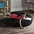 thumbnail image 4 of Jaxx 4 Pi Cocoon Pouf Poire pour Enfants, Noir, 4 of 5