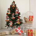 thumbnail image 3 of Christmas Dog Decorations Pendant Hanging Ornament Gift Party For  Tree Unique Design Multicolor Pendants 6Pcs, 3 of 12