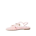 thumbnail image 2 of No Boundaries Women's Strappy Sandals, 2 of 4