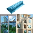 thumbnail image 3 of Sturdy Daytime Window Film for Privacy and Heat Reduction – One Way Reflective Home Window Tint See Out Not In Sun Blocking Removable 20x394in, 3 of 3