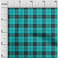 thumbnail image 1 of oneOone Viscose Chiffon Fabric Tartan Check Print Fabric BTY 42 Inch Wide, 1 of 4