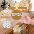 thumbnail image 3 of film Protecteur Transparent pour Table Épais Nappe en Plastique Transparent Adaptée aux tables Rondes, 3 of 6