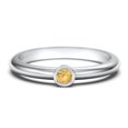 thumbnail image 1 of Classic Bezel Set Birthstone Ring - Citrine (November), 1 of 4