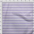 thumbnail image 4 of oneOone Cotton Silk Bluish Violet Fabric Asian Ikat Craft Projects Decor Fabric Printed by The Yard 42 Inch Wide, 4 of 4