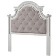 thumbnail image 3 of Magnolia Manor White Twin Uph Panel Headboard, 3 of 4