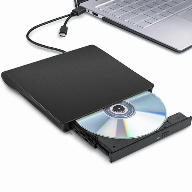 External CD DVD Drive USB 3.0 Type C Portable CD/DVD -/+RW Player Burner Reader Optical Drive ,Widely Use