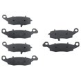 thumbnail image 2 of KMG Front + Rear Brake Pads Compatible with 2009 Suzuki M1500 M90 Boulevard - Non-Metallic Organic NAO Brake Pads Set, 2 of 4