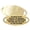 Embossed | Laser Engraving, variant on MedicEngraved Yellow Gold Stainless Steel Custom Medical Alert Bracelet - 5mm Heart Link