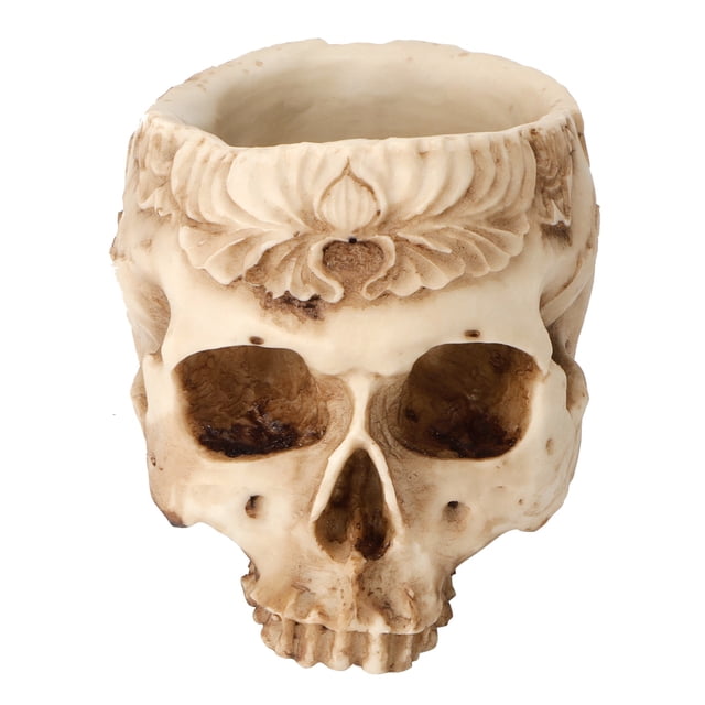 Planter Skull Pot,Skull Flower Pot Planters Flower Pot Furnishing Flower Pot Finest Materials