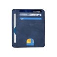 thumbnail image 2 of JUNWELL Slim Minimalist Front Pocket RFID Blocking Leather Wallets For Men And Women, 2 of 7