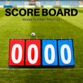 thumbnail image 2 of Tableau de Score à 4 Chiffres pour Basketball Soccer Badminton Volleyball Tennis de Table, 2 of 8